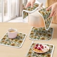 thumbnail image 5 of Farmhouse Sunflower Pot Holders for Kitchen Heatproof Potholder, 5 Pack Retro Summer Botanical Hot Pads Multipurpose Oven Pads Cloth Potholders Trivet for Cooking Baking, 5 of 8