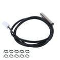 thumbnail image 4 of 10 Uds 10K termistor NTC temperatura sonda impermeable Cable de sonda del sensor de temperatura para agricultura Industrial, 4 of 8