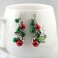 thumbnail image 2 of GKNET Women Fashion Christmas Jingle Bells Dangle Drop Earrings Delicate Jewelry Xmas Gifts, 2 of 7