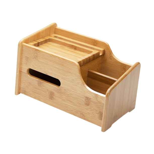 Caja de almacenamiento para control remoto, suministros de oficina, reproductor multimedia, organizador de escritorio Multifuncional