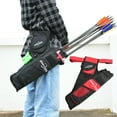 thumbnail image 3 of AMEYXGS Archery Pot Bag 3-tube Bracket Protection Bag Waist Protection Shell Back Hunting Shot, 3 of 7