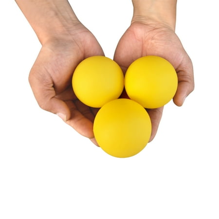 MD Sports Roll and Score Arcade Game Replacement Balls (3 Pack) - Yellow