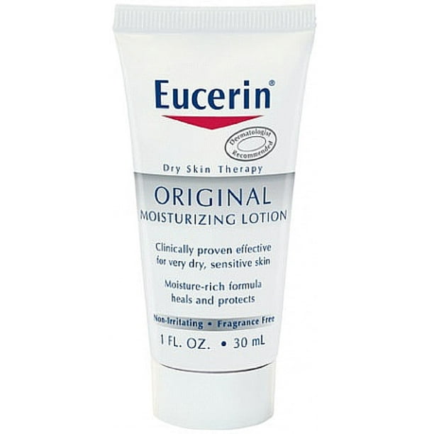 Eucerin Original Moisturizing Lotion 1 oz (Pack of 3)