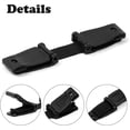 thumbnail image 2 of ZHAOCHENG 2 Piezas Clip de Seguridad para Bebé en el Pecho, Correa para Cinturón de Seguridad para Auto, Evita que el Niño Saque los Brazos del Arnés, Hebilla Protectora para Asiento de Auto para Niño, 2 of 5