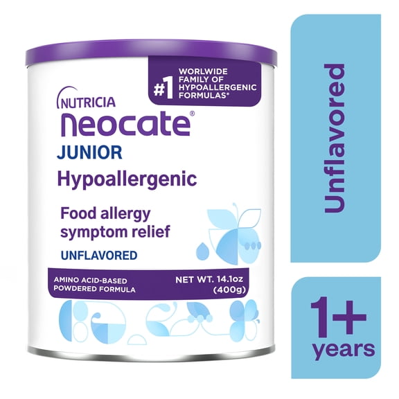 Neocate Junior Amino Acid-Based Formula without Prebiotics - Unflavored - 14.1 Oz Can