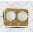 thumbnail image 3 of Simply Daisy Feather Pattern Pet Feeding Mat for Dogs and Cats, 3 of 3