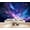 Color 3, variant on Golden Star Night Sky Glowing Clouds Dreamy Landscape Blue Peel and Stick Wall Murals 69"H x 96"W Removable PVC Wallpaper Self-Adhesive Wall Paintings for Bedroom Living Room
