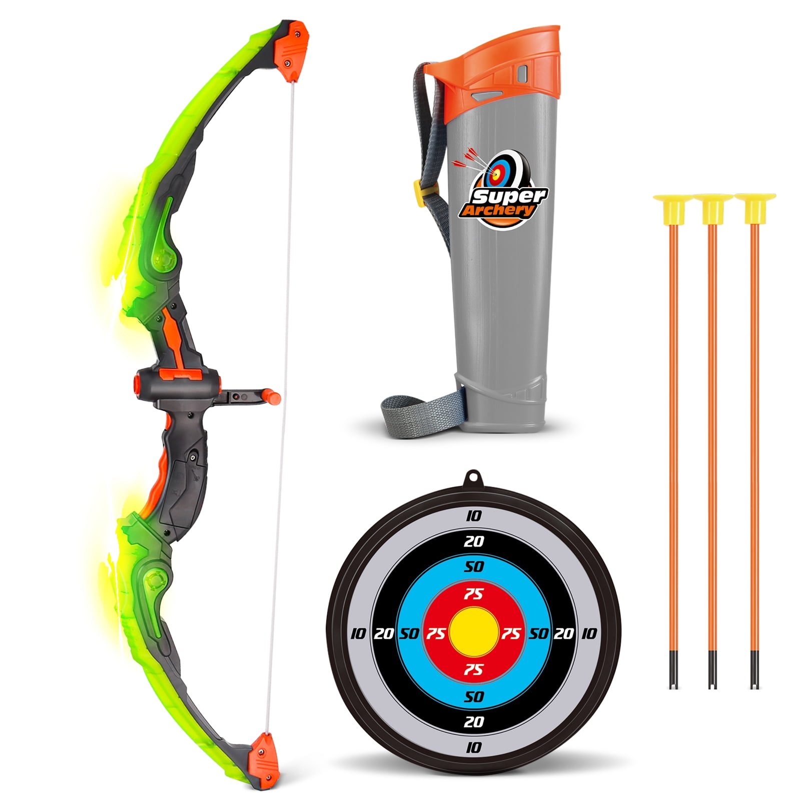 NC Archery Bow Youth Bow and Arrow Set Bow and Arrow for Kids 8-12 Kids Bow and Arrow 