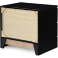 thumbnail image 5 of ClickDecor Hudson 2 Drawer Nightstand Black, 5 of 14