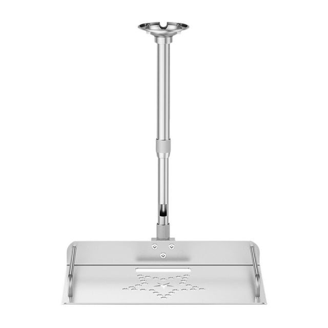 Soporte de techo con bandeja para cámara de proyector, soporte de carga fuerte ajustable de 7,8-15,8 pulgadas para pared/techo para dormitorio y