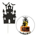 thumbnail image 1 of 10PCS Halloween Cake Topper Creative Castle Bat Party Supplies Cake Decoration, 1 of 10