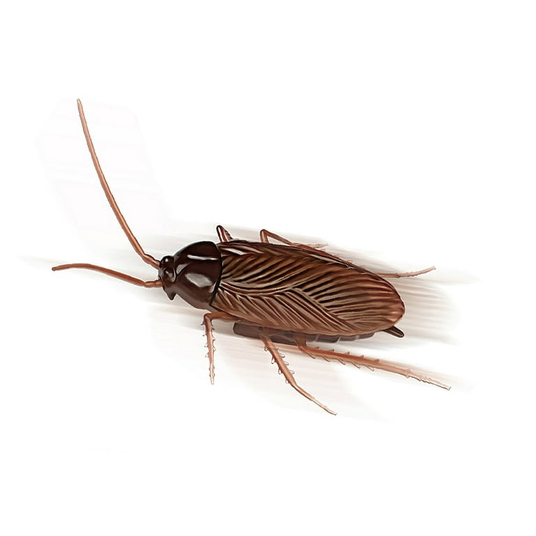 Cockroach Toy for Kids Pets Smart Sensing Cockroach Toy Realistic Giant Cockroach Model Automatic Fast Moving Interactive Fake Roach Toy Halloween Prank Props Birthday Gifts Walmart
