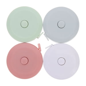MasteelfCA 4Pcs Portable Tape Measure Body Measuring Tape Tailor Sewing Flexible Rule