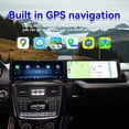 thumbnail image 5 of MOOKAKA 12.3"+12.3" Smart Display Radio Audio Media Player for Mercedes-Benz G-Class 2013-2018 Car Navigation GPS Upgrade Headunit Android Replacement 1080P Screen Carplay Accessories, 5 of 15