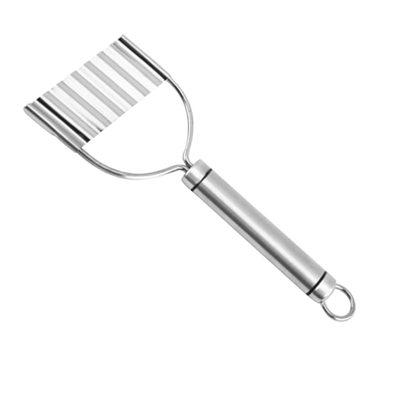 Raindrops 2pcs Kitchen Slicing Tool Potato Cutter in Silver for Cooks