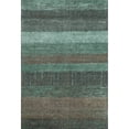 thumbnail image 2 of Addison Rugs Mayfield Premium Machine Washable Transitional Stripes Teal Rectangle Rug, 10' x 14', 2 of 6