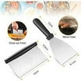thumbnail image 4 of Ustensiles Plancha 10 Pcs Spatule Barbecue en Acier Inoxydable Kit Plancha pour Teppanyaki, 4 of 6