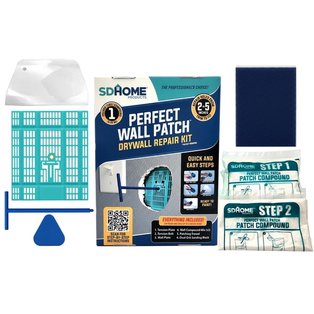 Kit de reparación de drywall SDHome para agujeros grandes con placa de pared