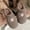 Coffee, variant on Viluyesy Fuzzy Slippers for Mens, Cozy Plush Soft Sole Slip-On Closed Toe Winter Warm Bedroom House Shoes Coffee