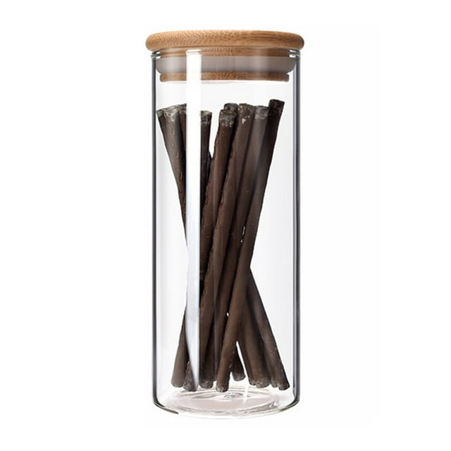 Glass Kitchen Storage Canister Large Capacity Storage Jar for Food Storage Organization - #1