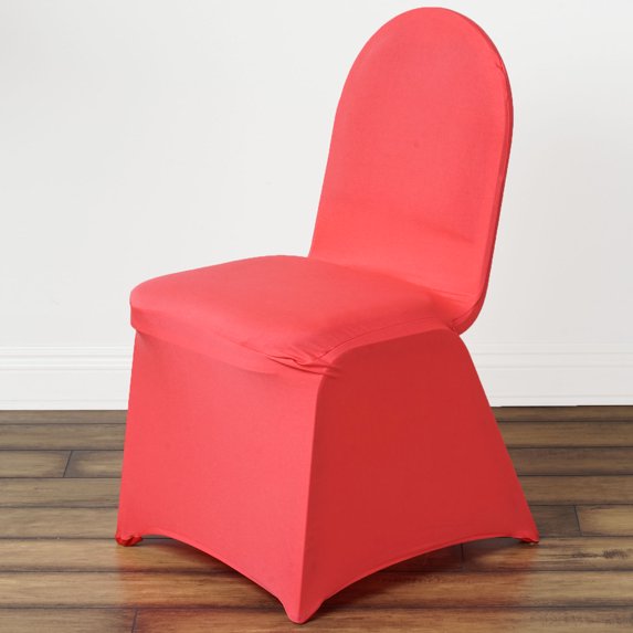 BalsaCircle 25 pcs Spandex Stretchable Banquet Chair Covers for Party Wedding Linens Decorations Dinning Ceremony