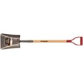 thumbnail image 1 of Square Point Shovel, Wood, Forged Steel Blade, D-Grip Handle, 34-3/4" Long Each, 1 of 1