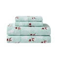 thumbnail image 6 of Truly Soft Snowman Wonderland Printed 100% Cotton Flannel 4-Piece Full Sheet Set in Snowman, Cotton , Adult, All Season, OEKO-TEX Certified, 6 of 6