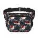 thumbnail image 1 of Easygdp Watercolor Floral Fanny Packs para Mujeres y Hombres, Bolsa de Cinturón, Bolsos de Cruz para Trabajo/Correr/Senderismo, 1 of 9