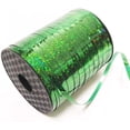 thumbnail image 2 of 500 Yardas Azul Engarzado Cinta Engarzada Globo De Metal Brillante Rollo De Cuerda Envoltura De Regalo Cinta Fiesta Arte Artesanía Decoración Floristería Decoración De Flores Zhivalor YBY014-3, 2 of 4