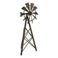 Rustic Country Farm Agricultural Windmill Outpost Wind Spinner Cast ...