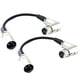 thumbnail image 1 of 2Pack 3Pin XLR Cable De Micrófono Adaptador De Convertidor De De Equilibrado, 1 of 6