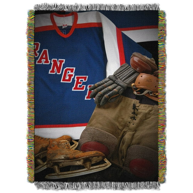 Ny Rangers Oficial Liga Nacional De Hockey Vintage 48X 60 Tapiz Tejido De The Northwest Company (D0102Hh1Ea7)