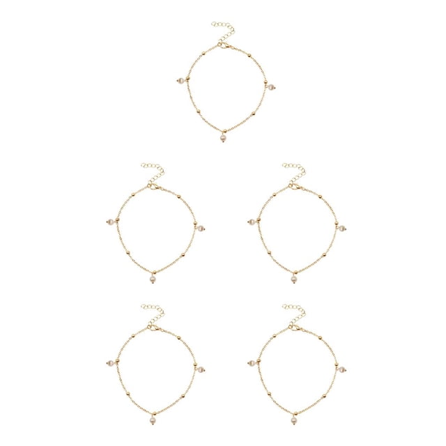 Sonducket Tobillera para niñas, decoración de pie de estilo Simple, adorno de joyería, accesorio de moda, cadenas de pies para decoración de vestido, Type2 NO2 Sonducket CBP200255