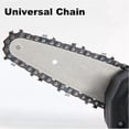 thumbnail image 3 of 4 Pieces 6 Inch 1/4 Inch Chainsaw Chains Compatible with 6 Inch Cordless Electric Mini Chainsaws 37 Drive Links 15cm, 3 of 5