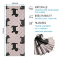 thumbnail image 2 of Scottish Terrier Hot Yoga Mat Towel Non Slip for Hot Yoga - Quick-Drying Yoga Mat Cover with 4 Corner Pockets with Travel Bag - Hot Yoga Towel Non Slip 74"x26", 2 of 6