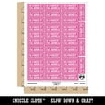 thumbnail image 2 of No Longer at this Address Letter Mail Sticker Set - Hot Pink - Matte Finish - 1.5" Small, 2 of 7