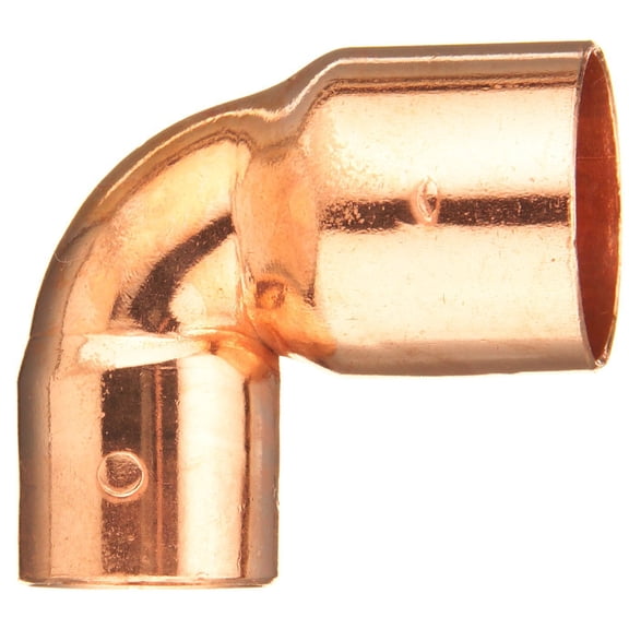 Elkhart Copper Pipe Elbow 90 Degree Fitting - 1-1/4 In Sweat - 90 Ell 1-1/4" Cxc
