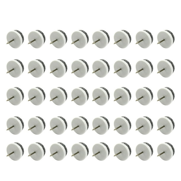 EeaseMX 40 clavos para patas de silla, almohadillas para proteger el suelo de los muebles.