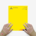 thumbnail image 3 of Bright Color Card Stock Paper, 65lb. 8.5 X 11 Inches - 50 Sheets - Yellow, 3 of 6