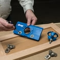thumbnail image 5 of Kreg KHI-Hinge Concealed Hinge Jig Cabinet Door Tool with Built-in Measuring Scales, 5 of 14