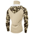 thumbnail image 5 of Tactical Style Sun Shirt For Men With Full Face Cover And Raglan Sleeves Highlighting Moisture Wicking Performance For Daily Wear Green XL, 5 of 5