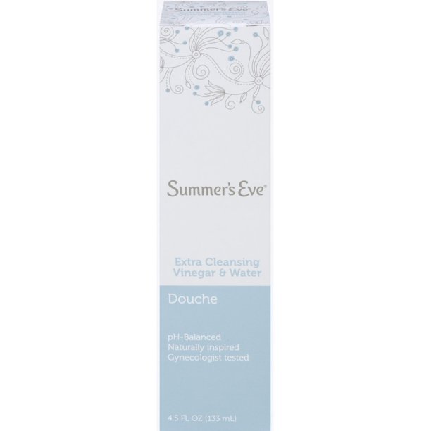 Summer's Eve Extra Cleansing Vinegar & Water Douche 4.5 Oz Box