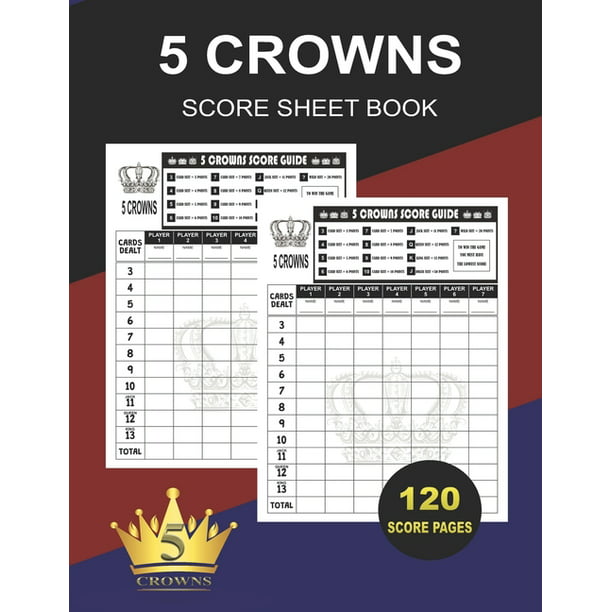 Free Printable Five Crowns Score Sheet