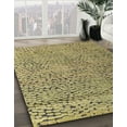 thumbnail image 2 of Ahgly Company Indoor Rectangle Abstract Metallic Gold Abstract Area Rugs, 6' x 9', 2 of 6