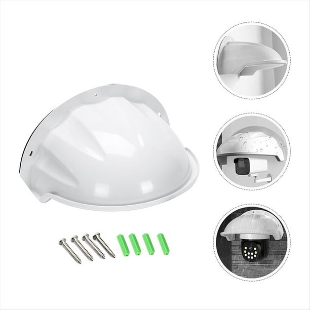 Protector Solar Universal A Prueba de Lluvia para Cámaras de Seguridad de Exterior, Luces LED, Cámaras de Vigilancia Tipo