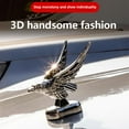 thumbnail image 5 of KRONDO 1PC Decoration Car Bonnet Front Hood Eagle Ornament Badge Auto Front Car Emblem Modification Eagle Accessories 3D Cover, 5 of 9
