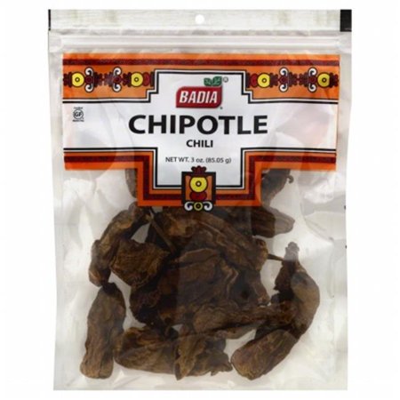 BADIA  CHILI PODS CHIPOTLE  3 OZ  (Pack of 12)