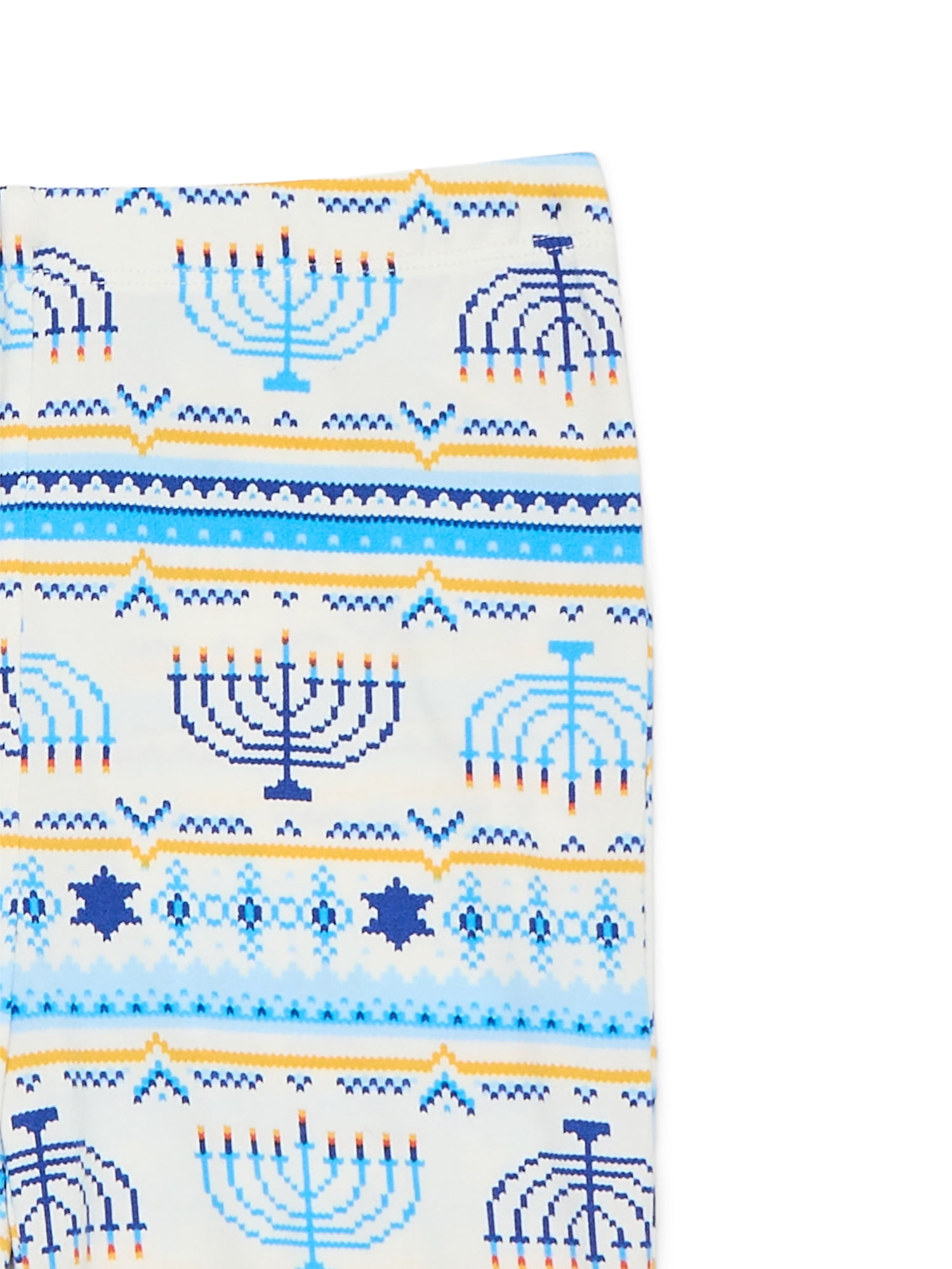 Hanukkah Kids' Matching Family Pajamas Set from Way to Celebrate, 2-Piece, Sizes 6-12