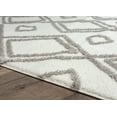 thumbnail image 5 of United Weavers Queensland Kahlil Geometric Shag Runner Rug, Cream, 2'7" X 7'2", 5 of 6