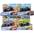 thumbnail image 4 of Hot Wheels Monster Trucks Roarin' Wreckers 4-Pack Bundle, Mega Wrex, Ages 3+ HDX60-956K, 4 of 4